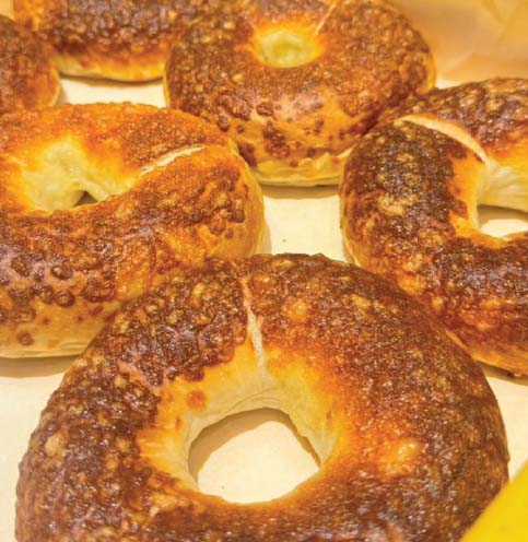 PARMENSON CHEESE BAGEL